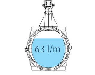 Номинални размери ø 300 mm | Напречно сечение 630 кв.см